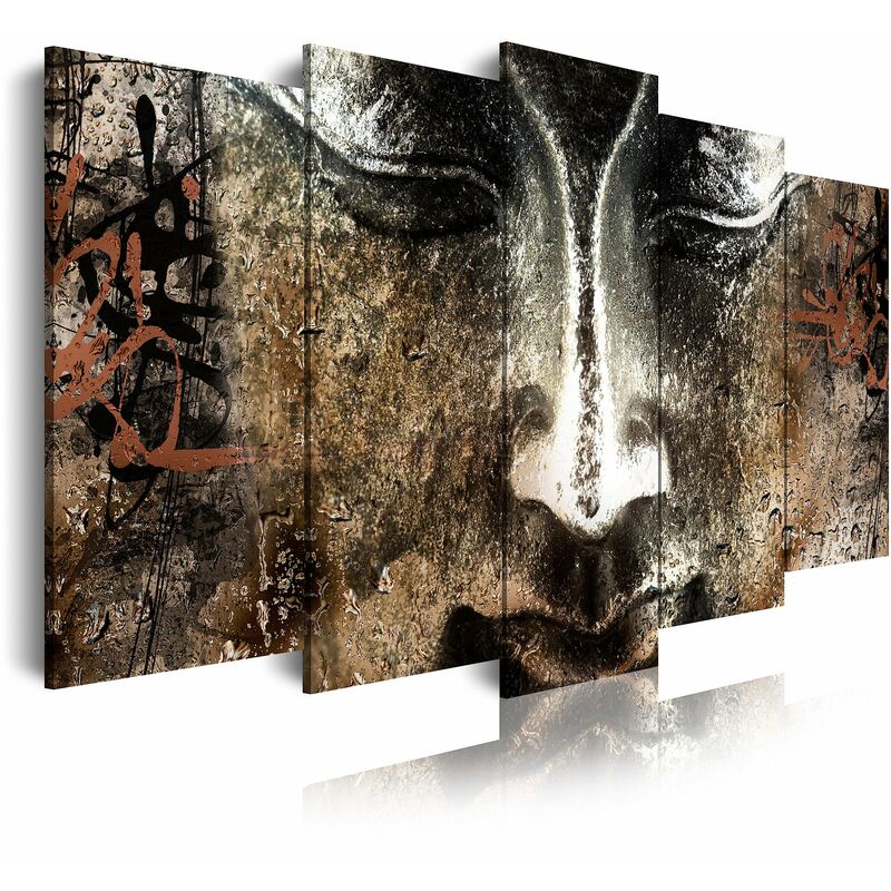 408 - Cuadros Modernos Impresión de Imagen Artística Digitalizada | Cara Buda Zen Letras Chinas | 5 Piezas 150x80cm - Dekoarte
408 - Cuadros Modernos Impresión de Imagen Artística Digitalizada | Cara Buda Zen Letras Chinas | 5 Piezas 150x80cm - Dekoarte