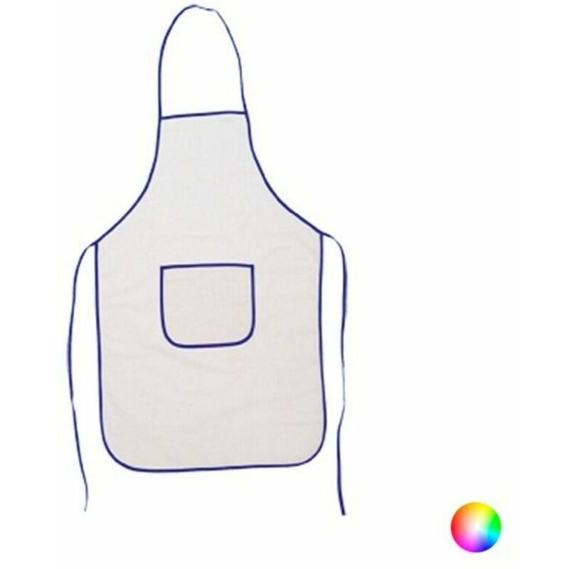 Delantal con Bolsillo 143211 (53 x 85 cm) - Azul - 
Delantal con Bolsillo 143211 (53 x 85 cm) - Azul -