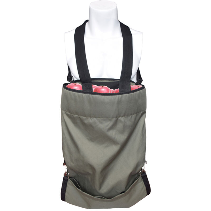 Delantal de jardin de cosecha Bolsa de recoleccion de frutas, bolsa de almacenamiento
Delantal de jardin de cosecha Bolsa de recoleccion de frutas, bolsa de almacenamiento