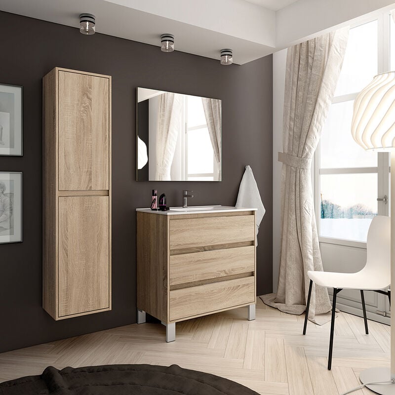 DELBAÑO - MUEBLE BAÑO SANDRA 3 80 NATURAL - MUEBLE DE BAÑO DE TRES CAJONES CON PATAS Y APERTURAS UÑERO. 80 x 45 x 85 cm.
DELBAÑO - MUEBLE BAÑO SANDRA 3 80 NATURAL - MUEBLE DE BAÑO DE TRES CAJONES CON PATAS Y APERTURAS UÑERO. 80 x 45 x 85 cm.