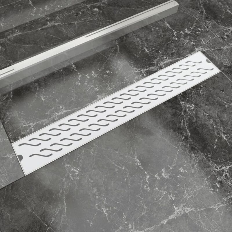 Desagüe lineal de ducha 730x140 mm acero inoxidable