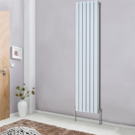 Designer 1800x408 Vertical Flat Double Panel Column Radiator Modern