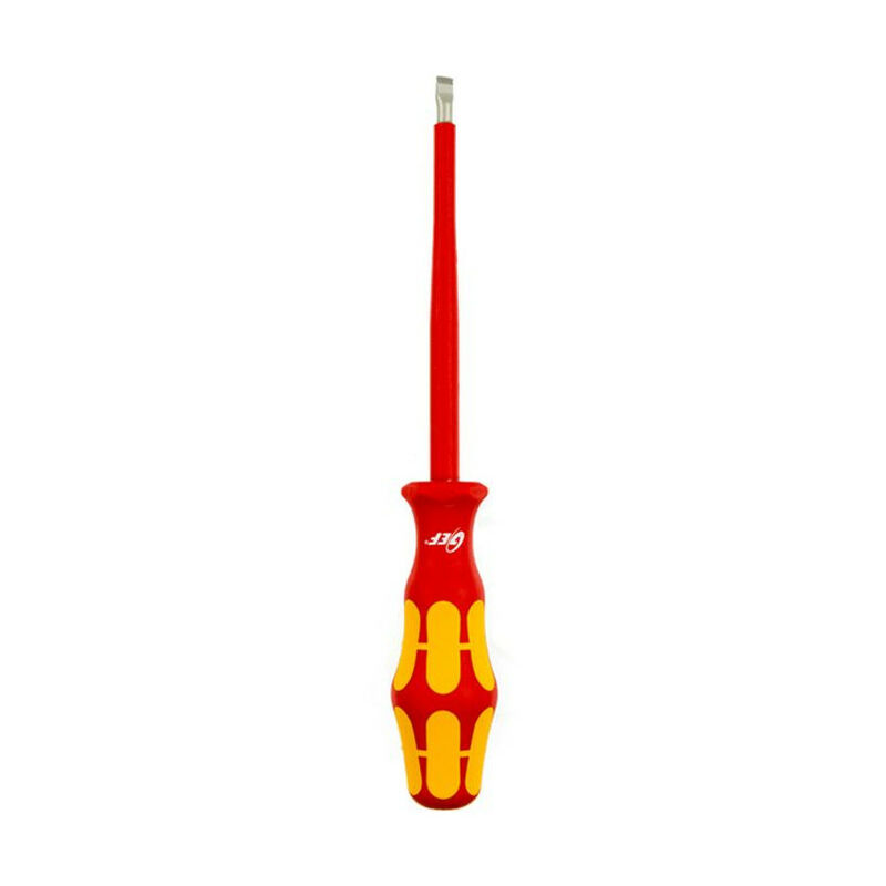 Ht Instruments - Destornillador aislado de punta plana 6,5x150 Lasertip 160iVDE 1000V
Ht Instruments - Destornillador aislado de punta plana 6,5x150 Lasertip 160iVDE 1000V