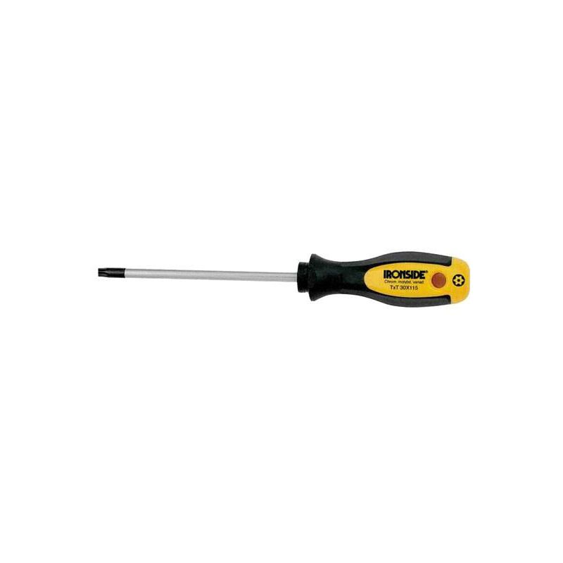 Destornillador Boca Torx Tamper 30 X 115 Mm Mango Bimateria, Varilla: Cromo Molibdeno Vanadio - Ironside
Destornillador Boca Torx Tamper 30 X 115 Mm Mango Bimateria, Varilla: Cromo Molibdeno Vanadio - Ironside