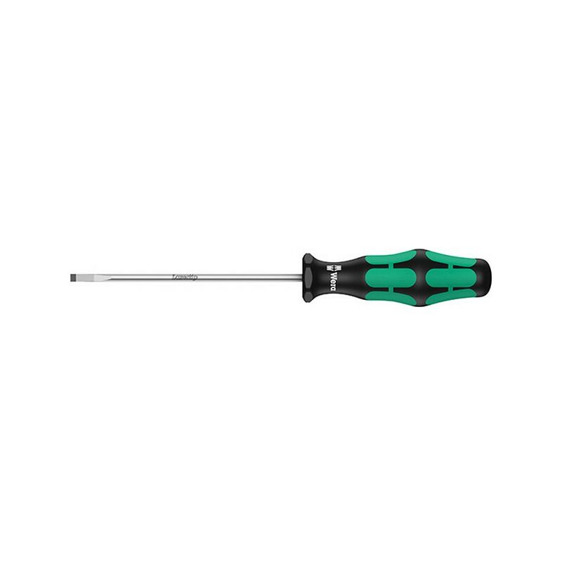 Wera - Destornillador plano con hoja redonda, Ancho : de la hoja : 6,5 mm, Espesor : de la hoja 1,2 mm, Largo de la hoja 150 mm, Largo total : 255 mm
Wera - Destornillador plano con hoja redonda, Ancho : de la hoja : 6,5 mm, Espesor : de la hoja 1,2 mm, Largo de la hoja 150 mm, Largo total : 255 mm