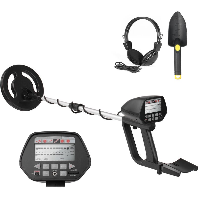 Detector de metales subterraneo, buscador de metales de alta precision,Detector con auriculares y pala
Detector de metales subterraneo, buscador de metales de alta precision,Detector con auriculares y pala
