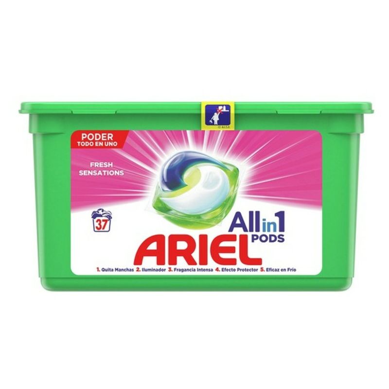Detergente Pods Fresh Sensations Ariel (37 uds)