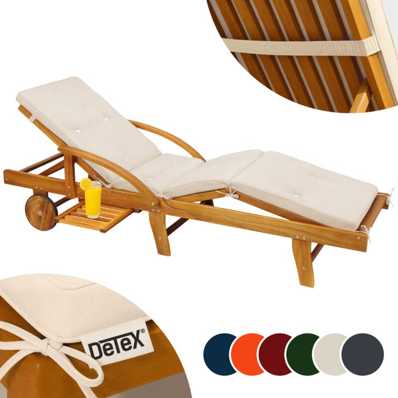 Detex Cojín para tumbona Almohadilla para sillón de jardín 195x55x5cm Lino - Varios colores Crema - Crema
Detex Cojín para tumbona Almohadilla para sillón de jardín 195x55x5cm Lino - Varios colores Crema - Crema