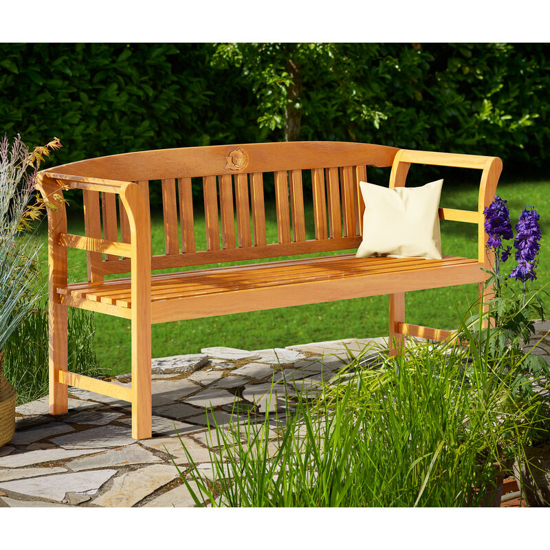 Banco de jardín Rose de Madera de Eucalipto con certificado FSC® 3 plazas 158x43x82cm muebles para terraza balcón - Deuba
Banco de jardín Rose de Madera de Eucalipto con certificado FSC® 3 plazas 158x43x82cm muebles para terraza balcón - Deuba