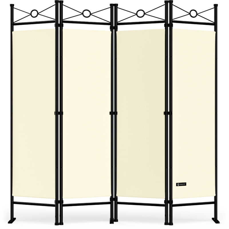 Deuba Biombo 'LUCCA' Separador de espacios ajustable Pared divisoria con arco de metal lacado Crema - Crema
Deuba Biombo 'LUCCA' Separador de espacios ajustable Pared divisoria con arco de metal lacado Crema - Crema