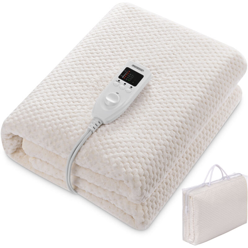 Manta eléctrica Calientacama lavable con 5 niveles de calor y temporizador 150x80cm 60W - Deuba
Manta eléctrica Calientacama lavable con 5 niveles de calor y temporizador 150x80cm 60W - Deuba