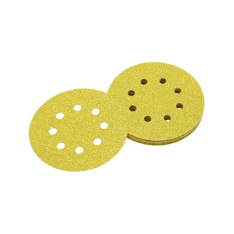 DEWALT DT3116-QZ - Discos de lija de 125mm y grano 180 con 8 orificos perforados con velcro (25 ud)
DEWALT DT3116-QZ - Discos de lija de 125mm y grano 180 con 8 orificos perforados con velcro (25 ud)