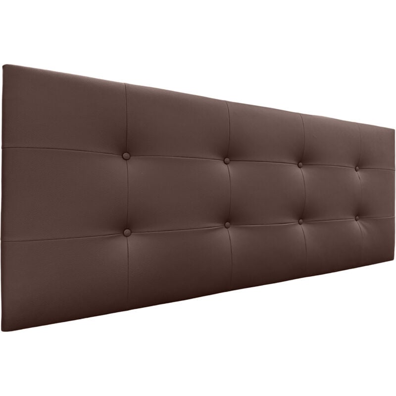 Cabecero, Cabezales de Cama Capitoné para colgar. Cabezal tapizado ACUALINE (Polipiel Chocolate, 145x60cm (Camas 120/135/140)) - Chocolate - Dhome
Cabecero, Cabezales de Cama Capitoné para colgar. Cabezal tapizado ACUALINE (Polipiel Chocolate, 145x60cm (Camas 120/135/140)) - Chocolate - Dhome