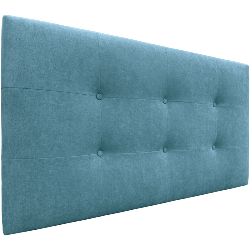 Cabecero, Cabezales de Cama Capitoné para colgar. Cabezal tapizado ACUALINE (Tela Turquesa, 95x60cm (Camas 70/80/90)) - Turquesa - Dhome
Cabecero, Cabezales de Cama Capitoné para colgar. Cabezal tapizado ACUALINE (Tela Turquesa, 95x60cm (Camas 70/80/90)) - Turquesa - Dhome