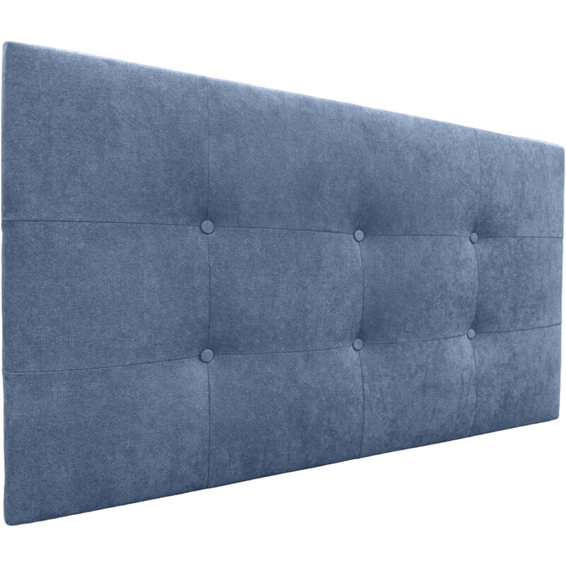 Cabecero, Cabezales de Cama Capitoné para colgar. Cabezal tapizado ACUALINE (Tela Azul, 95x60cm (Camas 70/80/90)) - Azul - Dhome
Cabecero, Cabezales de Cama Capitoné para colgar. Cabezal tapizado ACUALINE (Tela Azul, 95x60cm (Camas 70/80/90)) - Azul - Dhome