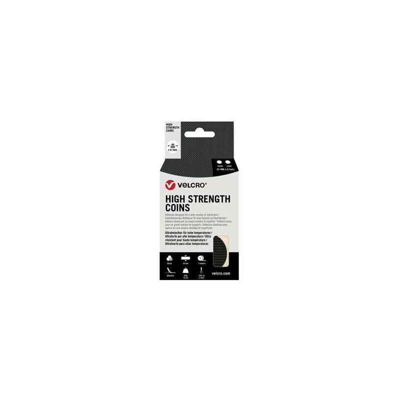 Disco Cierre Gancho Y Bucle Adhesivo (6 Unidades) Diam. 45 Mm Ultrafuerte Negro - Velcro
Disco Cierre Gancho Y Bucle Adhesivo (6 Unidades) Diam. 45 Mm Ultrafuerte Negro - Velcro