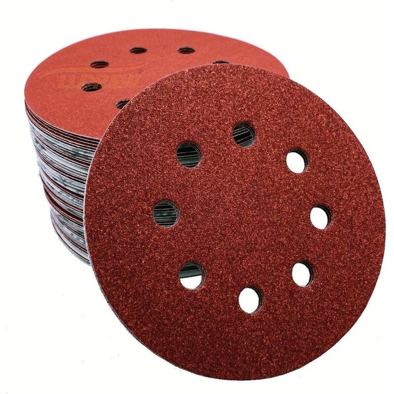 Discos de lijado abrasivo de 125 mm, grano 80, 8 orificios, autoagarre, lote 50 piezas
Discos de lijado abrasivo de 125 mm, grano 80, 8 orificios, autoagarre, lote 50 piezas