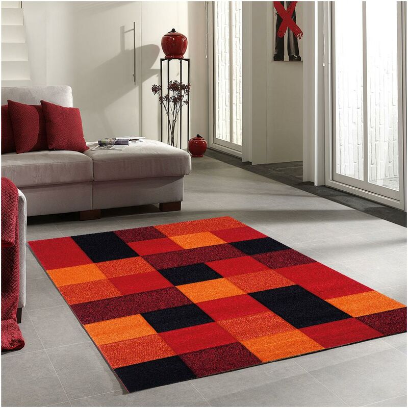diseño moderno alfombra 80x150 cm BRILLO rectangular CUBE Red Room adecuado para calefacción por suelo radiante - Rouge
diseño moderno alfombra 80x150 cm BRILLO rectangular CUBE Red Room adecuado para calefacción por suelo radiante - Rouge