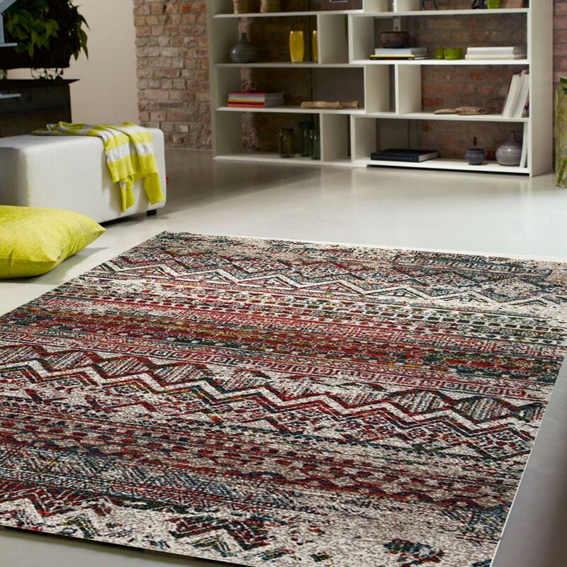 Dezenco - diseño moderno alfombra 80x150 cm rectangular DAIR multisala adecuado para calefacción por suelo radiante - Multicolore
Dezenco - diseño moderno alfombra 80x150 cm rectangular DAIR multisala adecuado para calefacción por suelo radiante - Multicolore