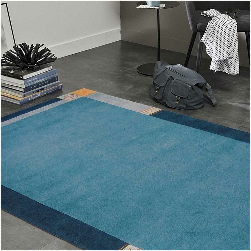 diseño moderno alfombra 70x140 cm rectangular LIMANA Beige entrada de la mano anudada - Bleu
diseño moderno alfombra 70x140 cm rectangular LIMANA Beige entrada de la mano anudada - Bleu