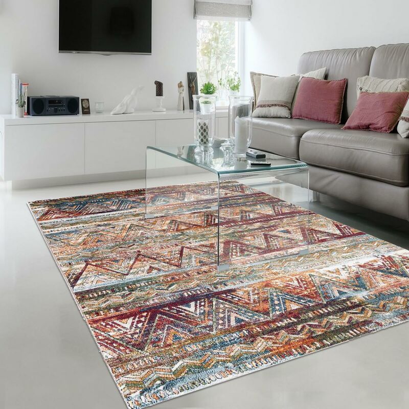 Superficie del estilo del estilo de la alfombra del este de poliéster multicolor - Multicolore
Superficie del estilo del estilo de la alfombra del este de poliéster multicolor - Multicolore