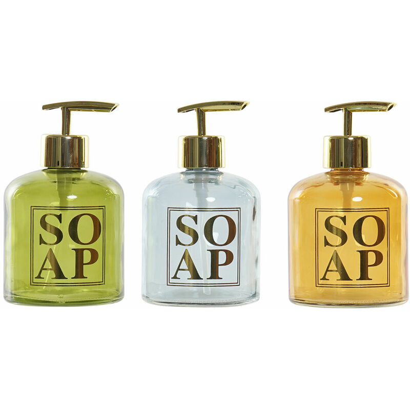 Dispensador de Jabón DKD Home Decor Soap Cristal ABS Glam (3 pcs) (8 x 8 x 14 cm)
Dispensador de Jabón DKD Home Decor Soap Cristal ABS Glam (3 pcs) (8 x 8 x 14 cm)