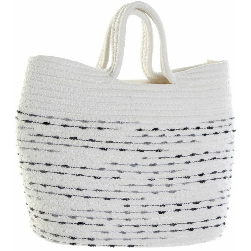 DKD Home Decor Bolsa Multiusos DKD Home Decor Blanco Gris Algodón Fibra (29 x 19 x 27 cm)
DKD Home Decor Bolsa Multiusos DKD Home Decor Blanco Gris Algodón Fibra (29 x 19 x 27 cm)