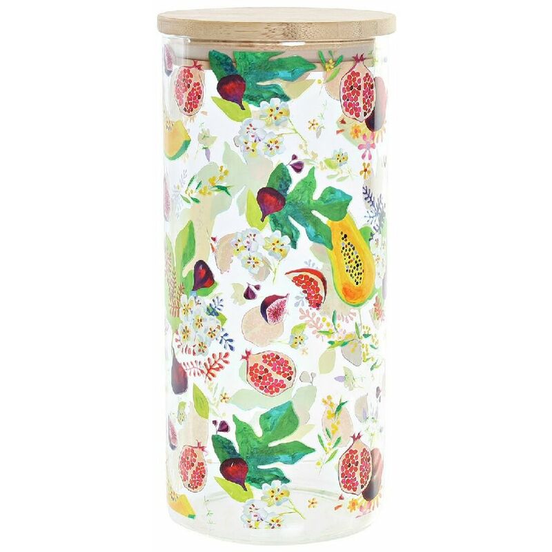 Bote Frutal Bambú Vidrio de Borosilicato 10 x 10 x 22 cm (1400 ml) - Dkd Home Decor
Bote Frutal Bambú Vidrio de Borosilicato 10 x 10 x 22 cm (1400 ml) - Dkd Home Decor