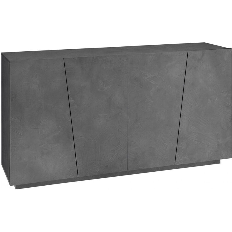 Aparador moderno con 4 puertas, Made in Italy, Aparador de cocina, Buffet de diseño para sala de estar, cm 159x43h86, color Gris pizarra - Dmora
Aparador moderno con 4 puertas, Made in Italy, Aparador de cocina, Buffet de diseño para sala de estar, cm 159x43h86, color Gris pizarra - Dmora