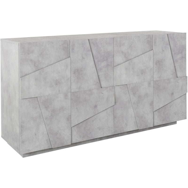 Aparador Modern con 4 puertas, Made in Italy, Aparador de cocina, Buffet de diseño de sala de estar, 162x44h86 cm, Color gris ceniza - Dmora
Aparador Modern con 4 puertas, Made in Italy, Aparador de cocina, Buffet de diseño de sala de estar, 162x44h86 cm, Color gris ceniza - Dmora