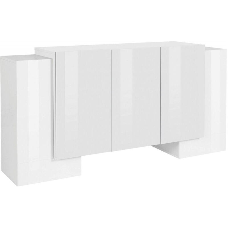 Aparador moderno de 5 puertas Made in Italy, Aparador de cocina, Buffet de diseño de sala de estar, 170x45h85 cm, color blanco brillante - Dmora
Aparador moderno de 5 puertas Made in Italy, Aparador de cocina, Buffet de diseño de sala de estar, 170x45h85 cm, color blanco brillante - Dmora