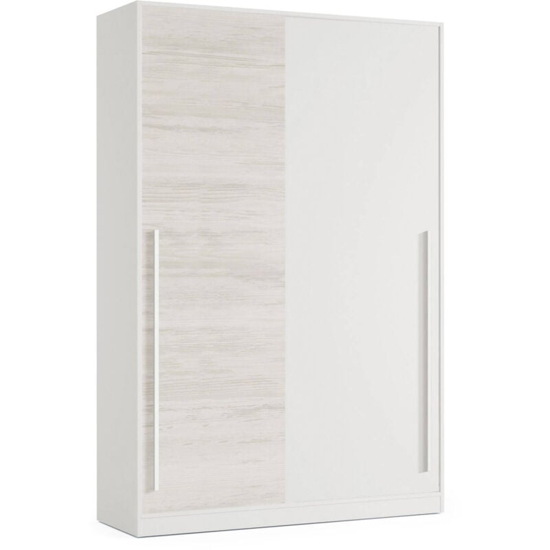 Armario Armario con dos puertas correderas, color blanco, 83 x 120 x 200 cm - Dmora
Armario Armario con dos puertas correderas, color blanco, 83 x 120 x 200 cm - Dmora