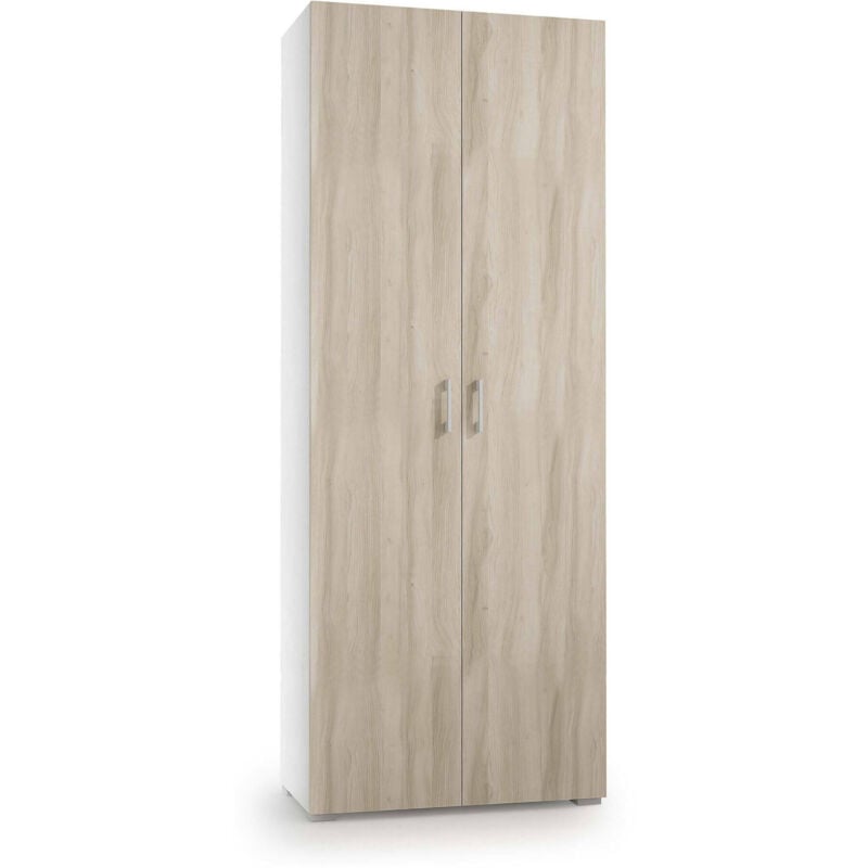 Armario multiusos con 2 puertas batientes, 100% Made in Italy, Zapatero de entrada con 6 estantes y cajón, Práctico zapatero, 72x37h195 cm, Color
Armario multiusos con 2 puertas batientes, 100% Made in Italy, Zapatero de entrada con 6 estantes y cajón, Práctico zapatero, 72x37h195 cm, Color