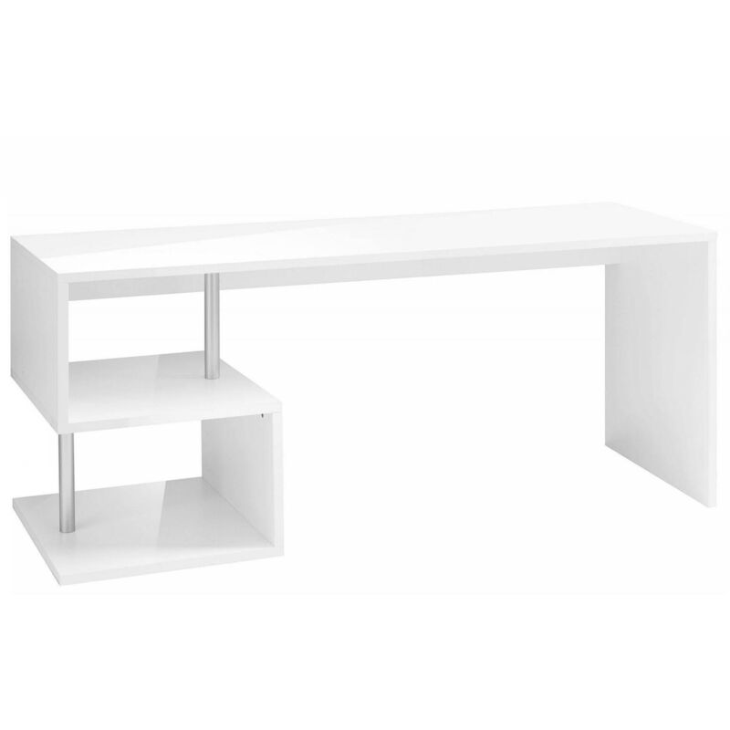 Esse escritorio moderno para oficina y estudio con estante, Made in Italy, mesa para computadora, escritorio para PC, cm 180x60h78, color blanco
Esse escritorio moderno para oficina y estudio con estante, Made in Italy, mesa para computadora, escritorio para PC, cm 180x60h78, color blanco