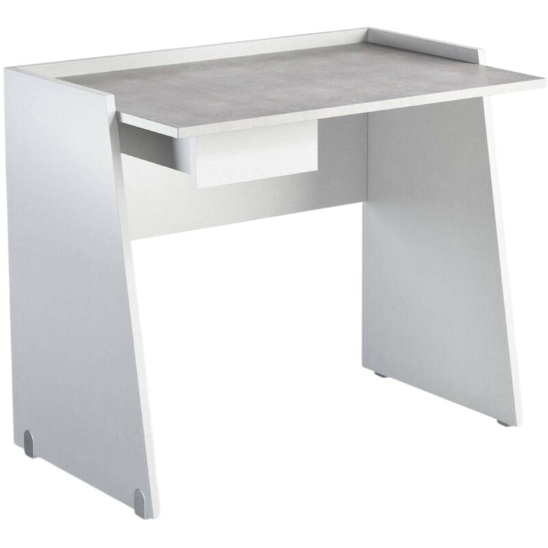 Escritorio moderno con 1 cajón, 100% Made in Italy, Mesa de estudio, Escritorio para PC, cm 90x60h80, Color blanco y cemento - Dmora
Escritorio moderno con 1 cajón, 100% Made in Italy, Mesa de estudio, Escritorio para PC, cm 90x60h80, Color blanco y cemento - Dmora