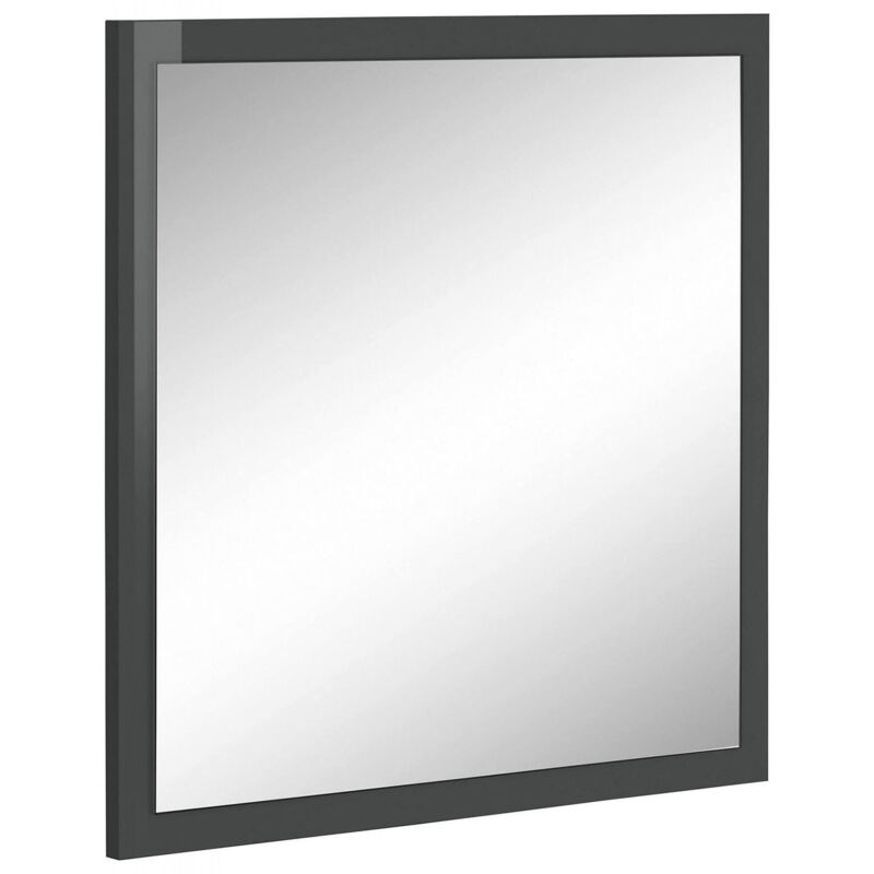 Dmora - Espejo de pared con marco, Made in Italy, Espejo de baño, 60x2h60 cm, color antracita brillante
Dmora - Espejo de pared con marco, Made in Italy, Espejo de baño, 60x2h60 cm, color antracita brillante