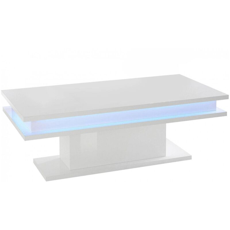 Mesa de centro Made in Italy, Mesa de salón, 100x55h42 cm, Color blanco brillante, con luz LED - Dmora
Mesa de centro Made in Italy, Mesa de salón, 100x55h42 cm, Color blanco brillante, con luz LED - Dmora