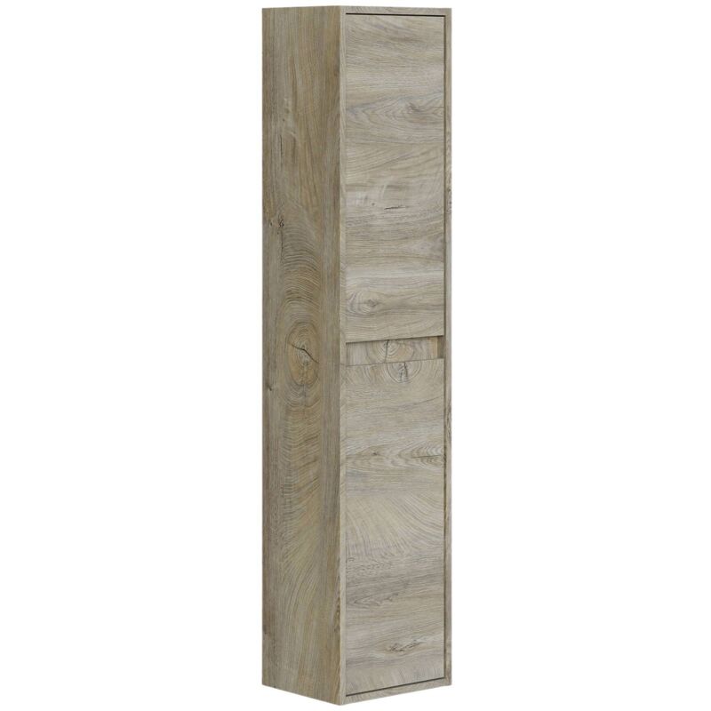 Mueble columna Dmora para baño, color roble alaska, con dos puertas, 140 x 30 x 26 cm
Mueble columna Dmora para baño, color roble alaska, con dos puertas, 140 x 30 x 26 cm