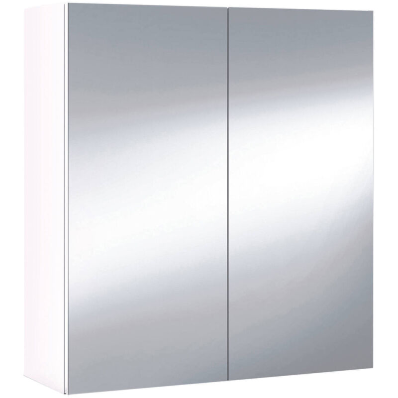 Mueble de pared para baño con dos puertas batientes espejadas y dos baldas interiores, color blanco brillo, 60 x 65 x 21 cm. - Dmora
Mueble de pared para baño con dos puertas batientes espejadas y dos baldas interiores, color blanco brillo, 60 x 65 x 21 cm. - Dmora