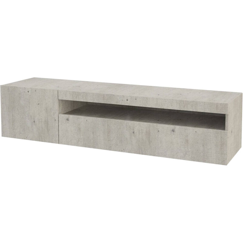 Dmora Mueble de salón para TV Dmora, Made in Italy, soporte para TV con 2 puertas, soporte para TV para salón, cm 150x40h37, color cemento
Dmora Mueble de salón para TV Dmora, Made in Italy, soporte para TV con 2 puertas, soporte para TV para salón, cm 150x40h37, color cemento