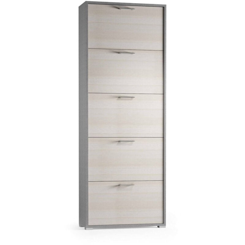 Zapatero moderno con 5 puertas abatibles, 100% Made in Italy, Zapatero de entrada, 67x18h184 cm, color alerce - Dmora
Zapatero moderno con 5 puertas abatibles, 100% Made in Italy, Zapatero de entrada, 67x18h184 cm, color alerce - Dmora
