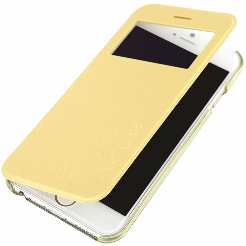 Flip PU Leather Ultra Slim Case Cover Ventana de vista unica para 4.7,iPhone 6, amarillo - Dodocool
Flip PU Leather Ultra Slim Case Cover Ventana de vista unica para 4.7,iPhone 6, amarillo - Dodocool