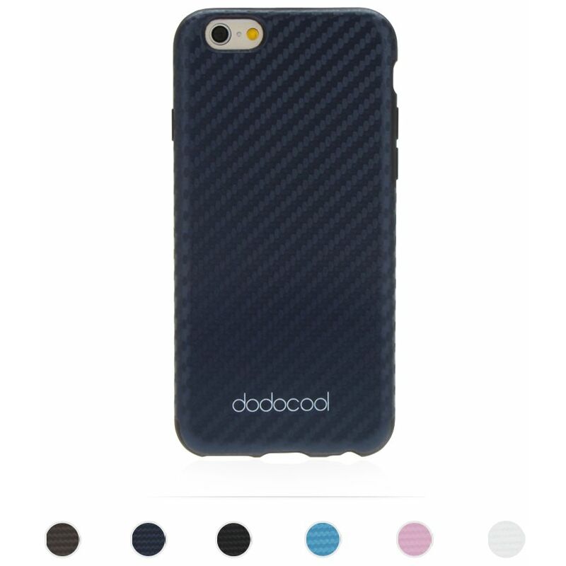 Funda de TPU de cuero PU con textura suave Cubierta trasera Carcasa protectora de piel para Apple iPhone 6 de 4.7 ', Azul oscuro - Dodocool
Funda de TPU de cuero PU con textura suave Cubierta trasera Carcasa protectora de piel para Apple iPhone 6 de 4.7 ', Azul oscuro - Dodocool
