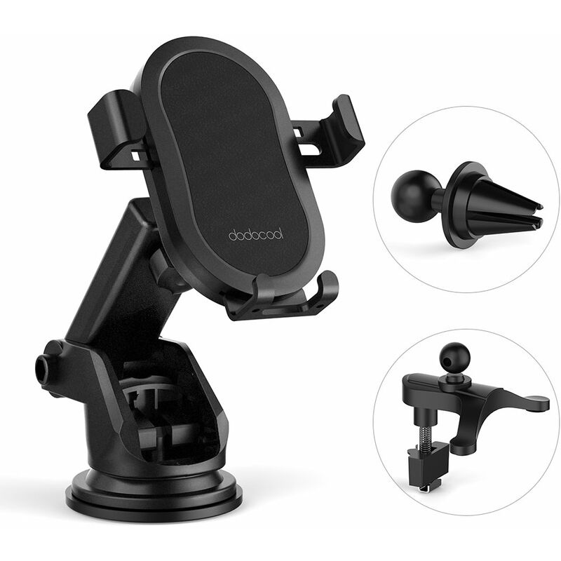 Soporte inalambrico de carga para telefono de carga rapida de 10 W para automovil con 2 soportes de ventilacion de aire Tablero de instrumentos
Soporte inalambrico de carga para telefono de carga rapida de 10 W para automovil con 2 soportes de ventilacion de aire Tablero de instrumentos