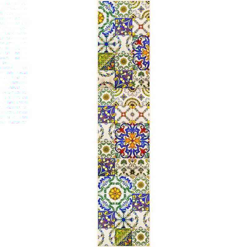 Doge Milano Camino de cocina, 100% Made in Italy, Alfombra antimanchas con impresión digital, Camino antideslizante y lavable, Modelo Maiolica
Doge Milano Camino de cocina, 100% Made in Italy, Alfombra antimanchas con impresión digital, Camino antideslizante y lavable, Modelo Maiolica