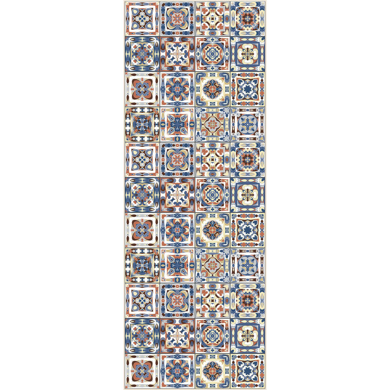 Camino de cocina, 100% Made in Italy, Alfombra antimanchas con impresión digital, Camino antideslizante y lavable, Modelo Maiolica - Bernetta, 140x52
Camino de cocina, 100% Made in Italy, Alfombra antimanchas con impresión digital, Camino antideslizante y lavable, Modelo Maiolica - Bernetta, 140x52