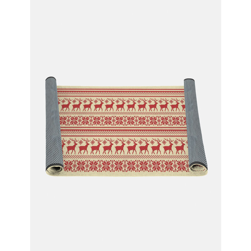 Camino de cocina, 100% Made in Italy, Alfombra antimanchas con impresión digital, Camino antideslizante y lavable, Modelo navideño - Chelsey, cm
Camino de cocina, 100% Made in Italy, Alfombra antimanchas con impresión digital, Camino antideslizante y lavable, Modelo navideño - Chelsey, cm