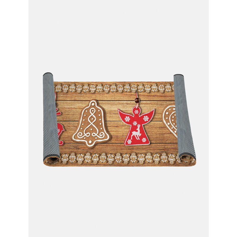 Camino de cocina, 100% Made in Italy, Alfombra antimanchas con impresión digital, Camino antideslizante y lavable, Modelo navideño - Camilo, cm
Camino de cocina, 100% Made in Italy, Alfombra antimanchas con impresión digital, Camino antideslizante y lavable, Modelo navideño - Camilo, cm