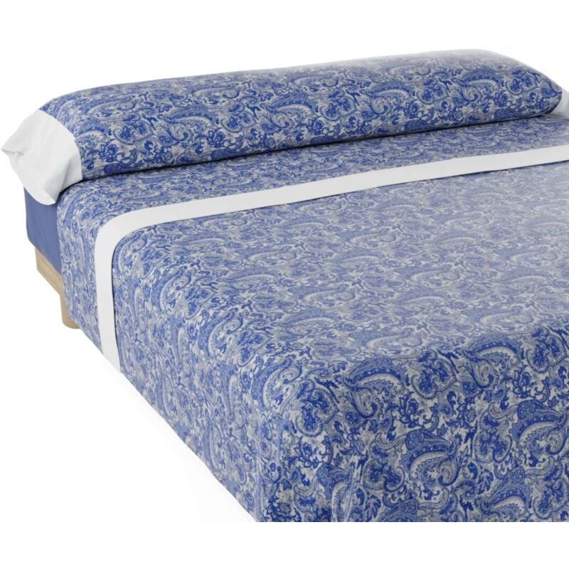 Juego de Sábanas Atenea con Tejido Polycotton Suave y Transpirable. Lavable 30º y Fácil Planchado. Dif. medidas cama 180 - Azul / Blanco - Don
Juego de Sábanas Atenea con Tejido Polycotton Suave y Transpirable. Lavable 30º y Fácil Planchado. Dif. medidas cama 180 - Azul / Blanco - Don