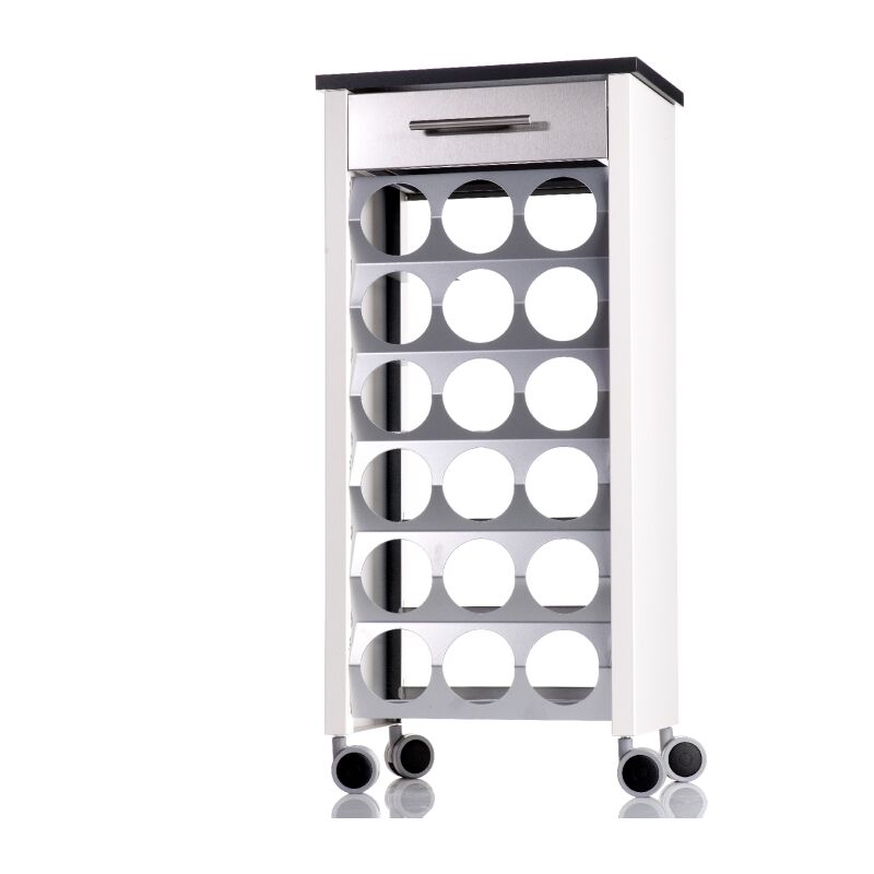 DON HIERRO, Botellero con ruedas BACUS, capacidad de 18 botellas,. Diseño y fabricación española.
DON HIERRO, Botellero con ruedas BACUS, capacidad de 18 botellas,. Diseño y fabricación española.